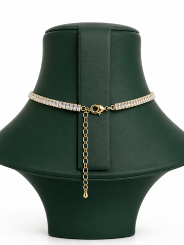 RONIE Crystal Baguette Jewelry Set