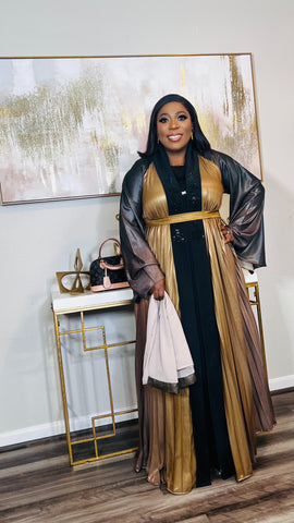 Soraya Marrakesh 3-Piece Kaftan  Dress Set