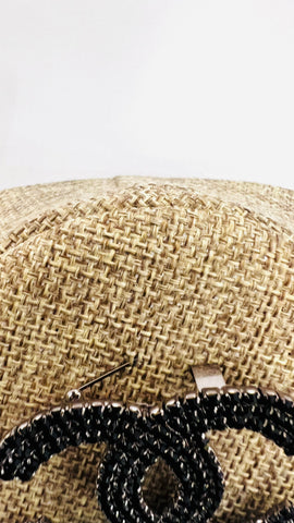 MAYA CC RHINESTONES PIN BROOCH (Gold)