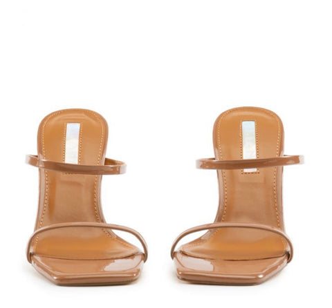 Amber Strap Heels (Honey) - styletittudeapparelusa