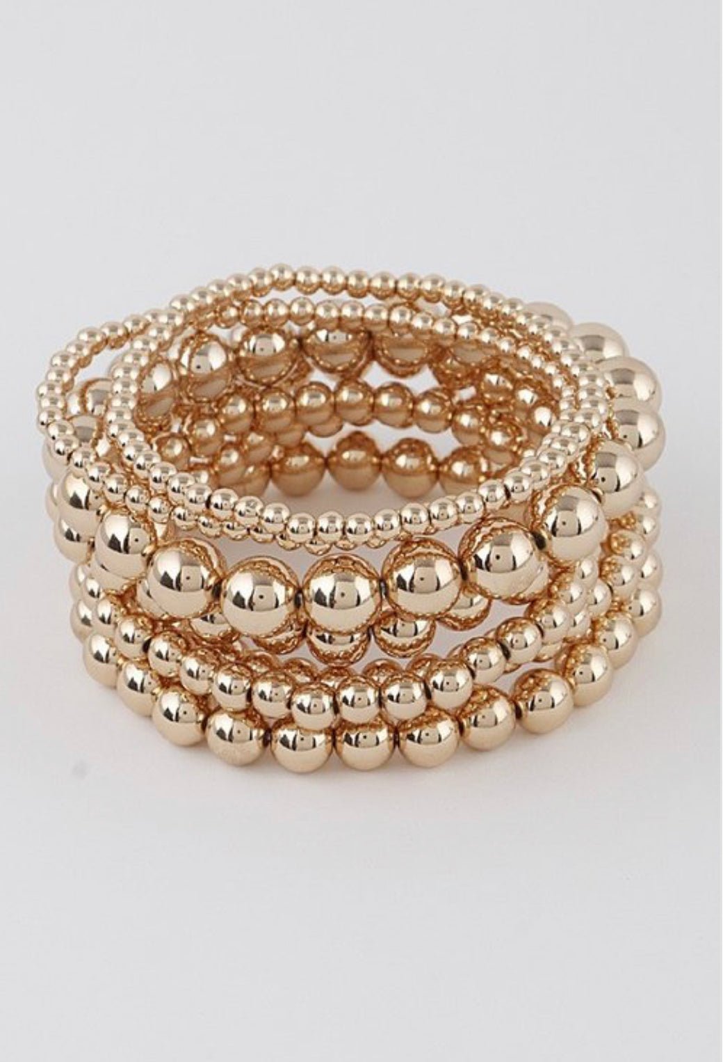 BALL STRETCH BRACELET (Gold) - styletittudeapparelusa