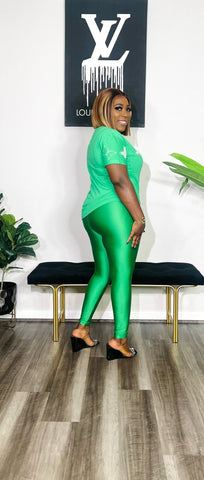 BUTTERFLY PEARL TEESHIRT TOP(Green) - styletittudeapparelusa