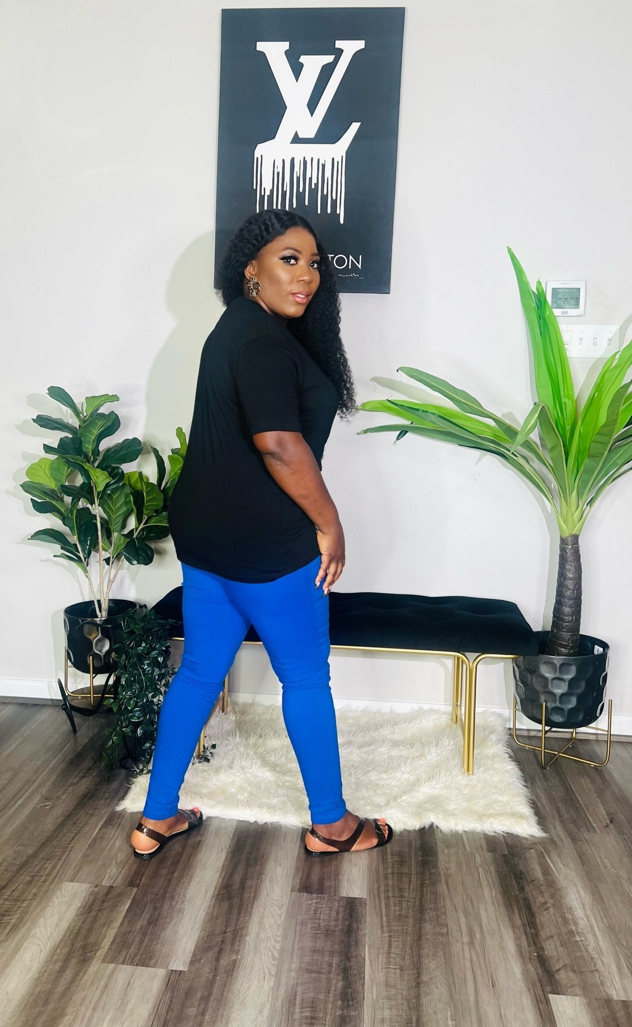 DAHILA EMBELLISHED TEESHIRT TOP - styletittudeapparelusa