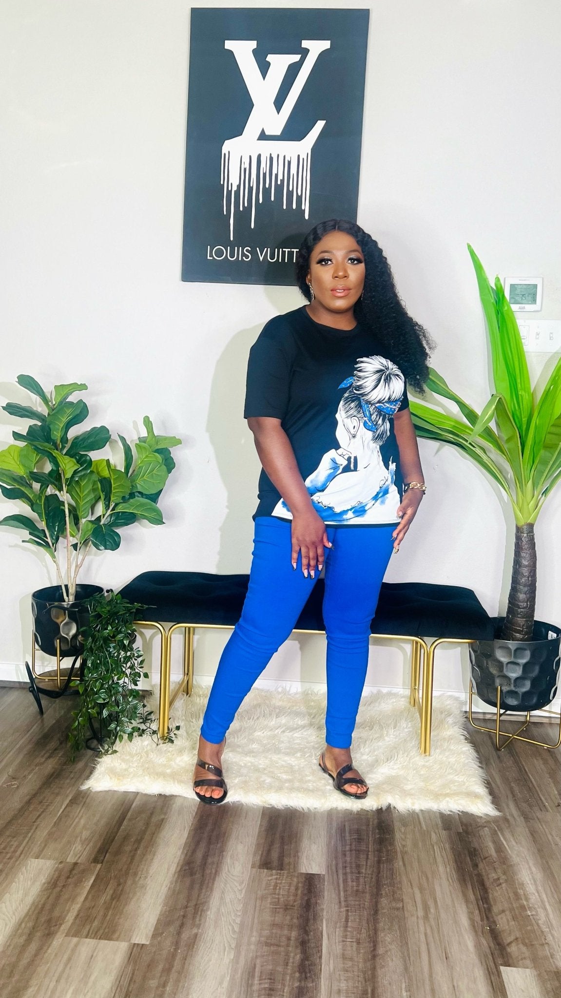DAHILA EMBELLISHED TEESHIRT TOP - styletittudeapparelusa