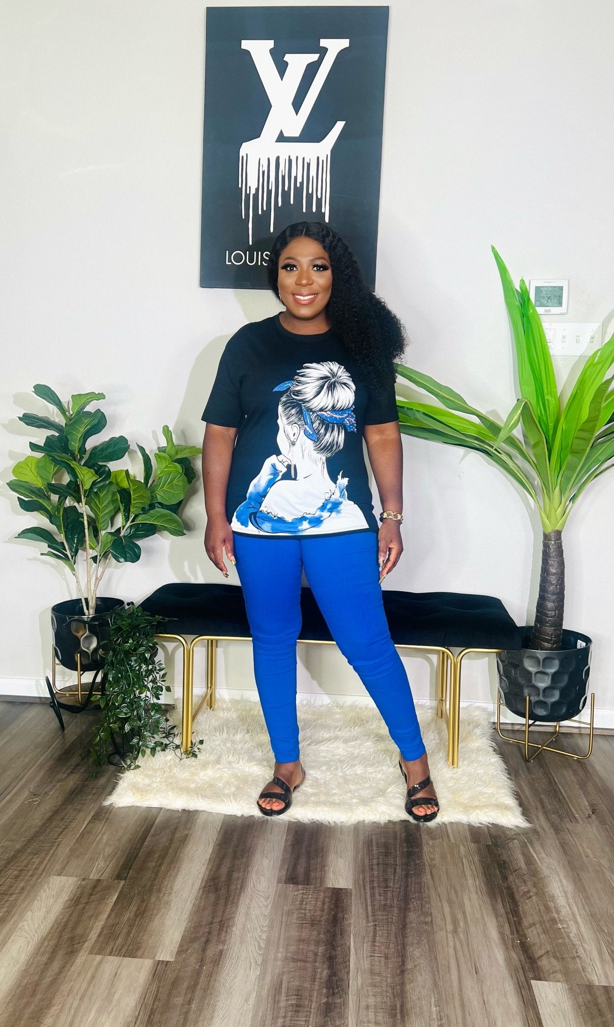 DAHILA EMBELLISHED TEESHIRT TOP - styletittudeapparelusa