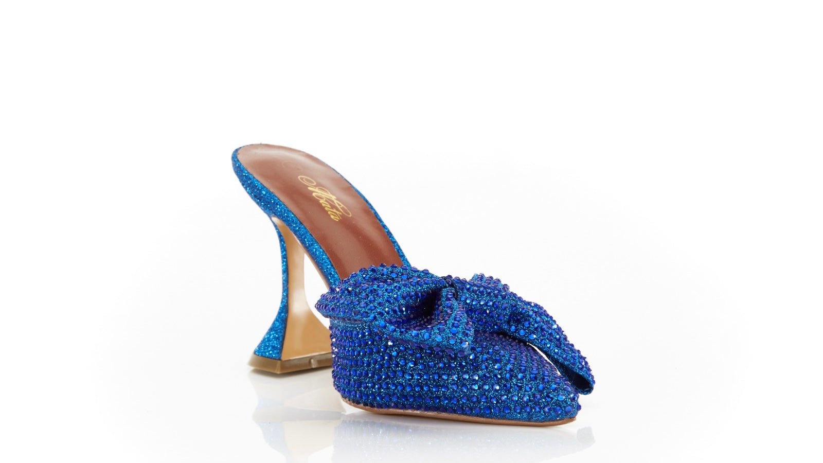 DRESS UP RHINESTONES BOW PUMPS - styletittudeapparelusa