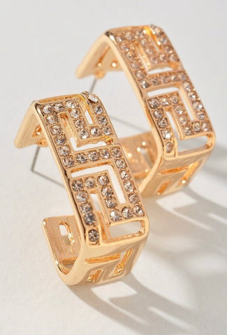 ENCHIC STUDDED EARRINGS - styletittudeapparelusa