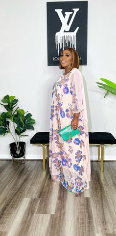 EVERLY SEQUIN BOUBOU KAFTAN DRESS - styletittudeapparelusa