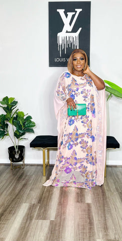 EVERLY SEQUIN BOUBOU KAFTAN DRESS - styletittudeapparelusa