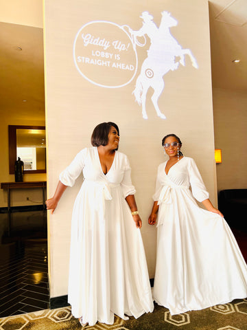 MAYA WHITE MAXI DRESS  (FINAL SALE)
