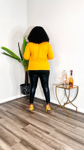 SHINE O CLOCK SWEATER TEESHIRT TOP
