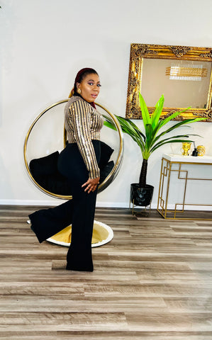 GOLD RUSH JUMPSUIT (FINAL SALE)