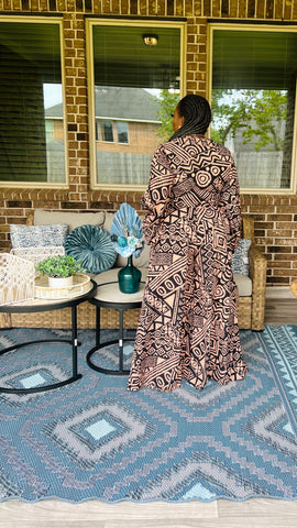 MAYANI V-NECK 2PC TOP AND PANT SET