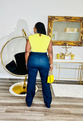 CITRUS EMBELLISHED TOP  (FINAL SALE)