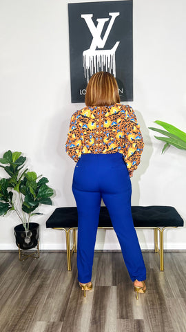 MELLOW ROYAL MULTICOLOR TOP