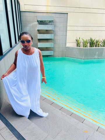 VISTA JUMPSUIT White (FINAL SALE)