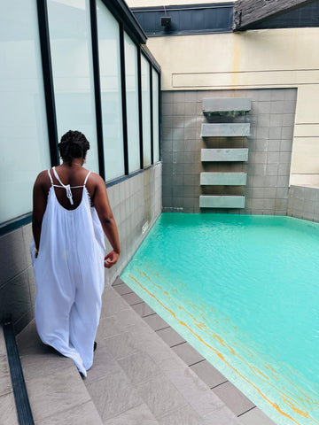 VISTA JUMPSUIT White (FINAL SALE)