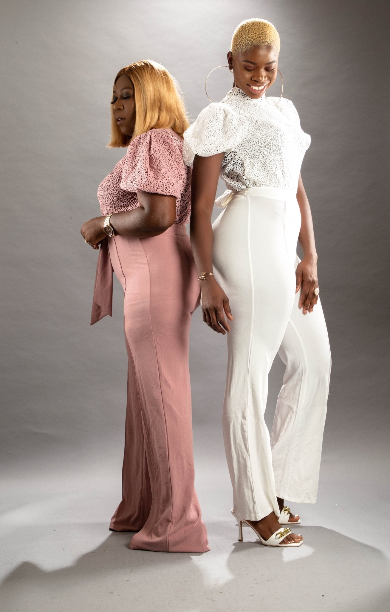IMAN JUMPSUIT ( White) - styletittudeapparelusa