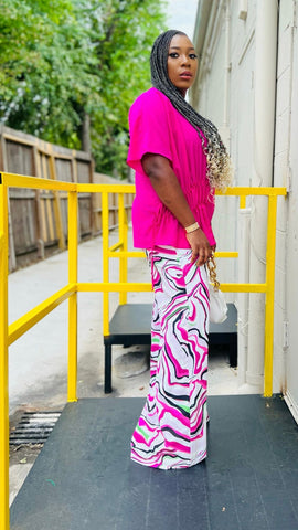 JAXIE SWIRL 2PC SET (Pink) - styletittudeapparelusa