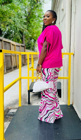 JAXIE SWIRL 2PC SET (Pink) - styletittudeapparelusa