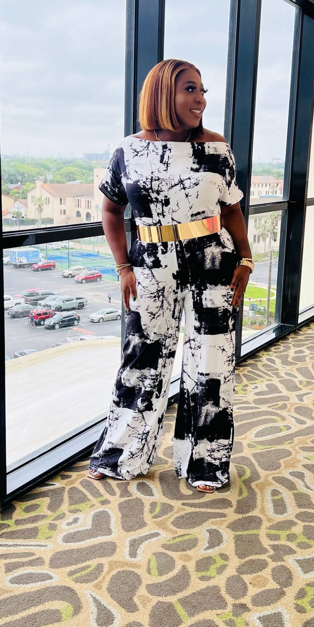 KERRY OFF SHOULDER JUMPSUIT (Black) - styletittudeapparelusa
