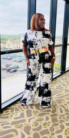 KERRY OFF SHOULDER JUMPSUIT (Black) - styletittudeapparelusa