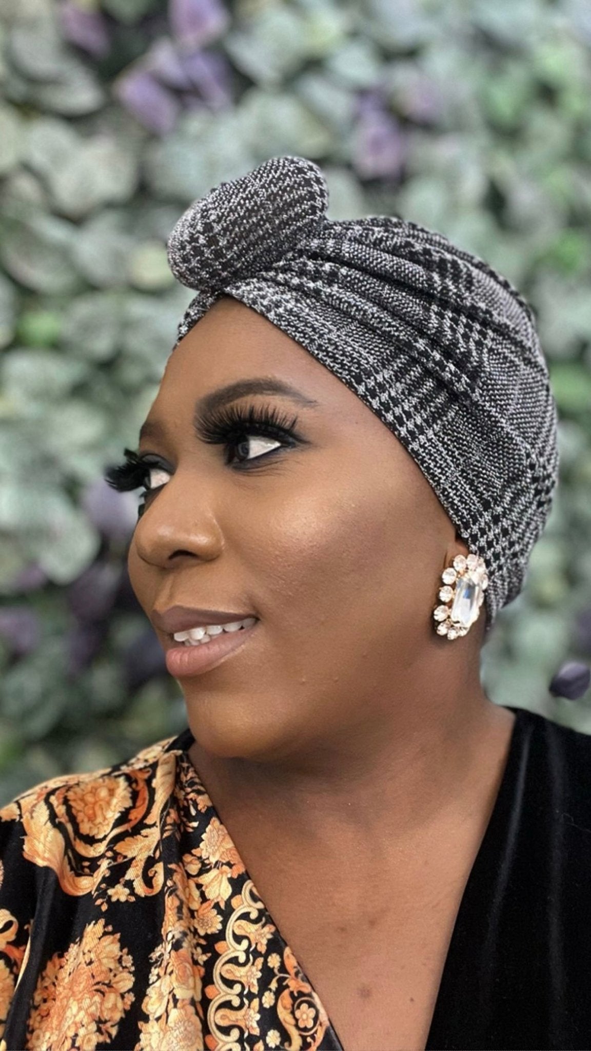 MEENAH TURBAN SCARF (Silver) - styletittudeapparelusa