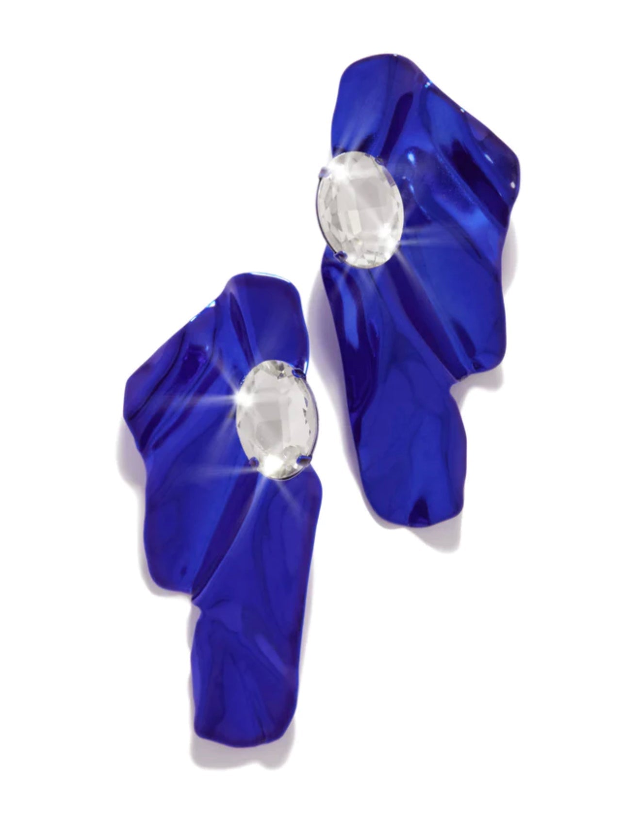 MELLISA STATEMENT EARRINGS (Blue) - styletittudeapparelusa