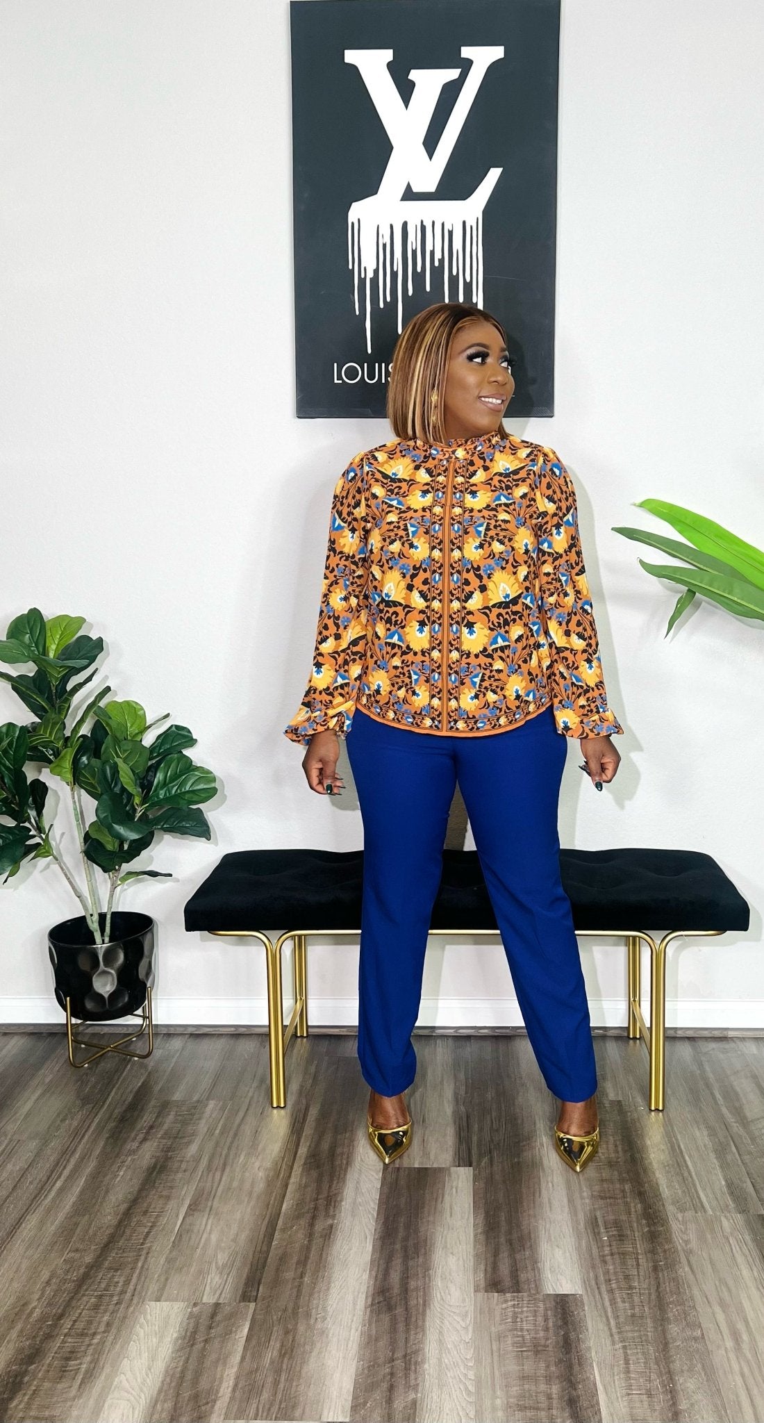 MELLOW ROYAL MULTICOLOR TOP - styletittudeapparelusa