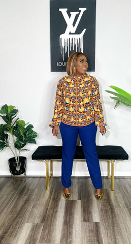 MELLOW ROYAL MULTICOLOR TOP - styletittudeapparelusa