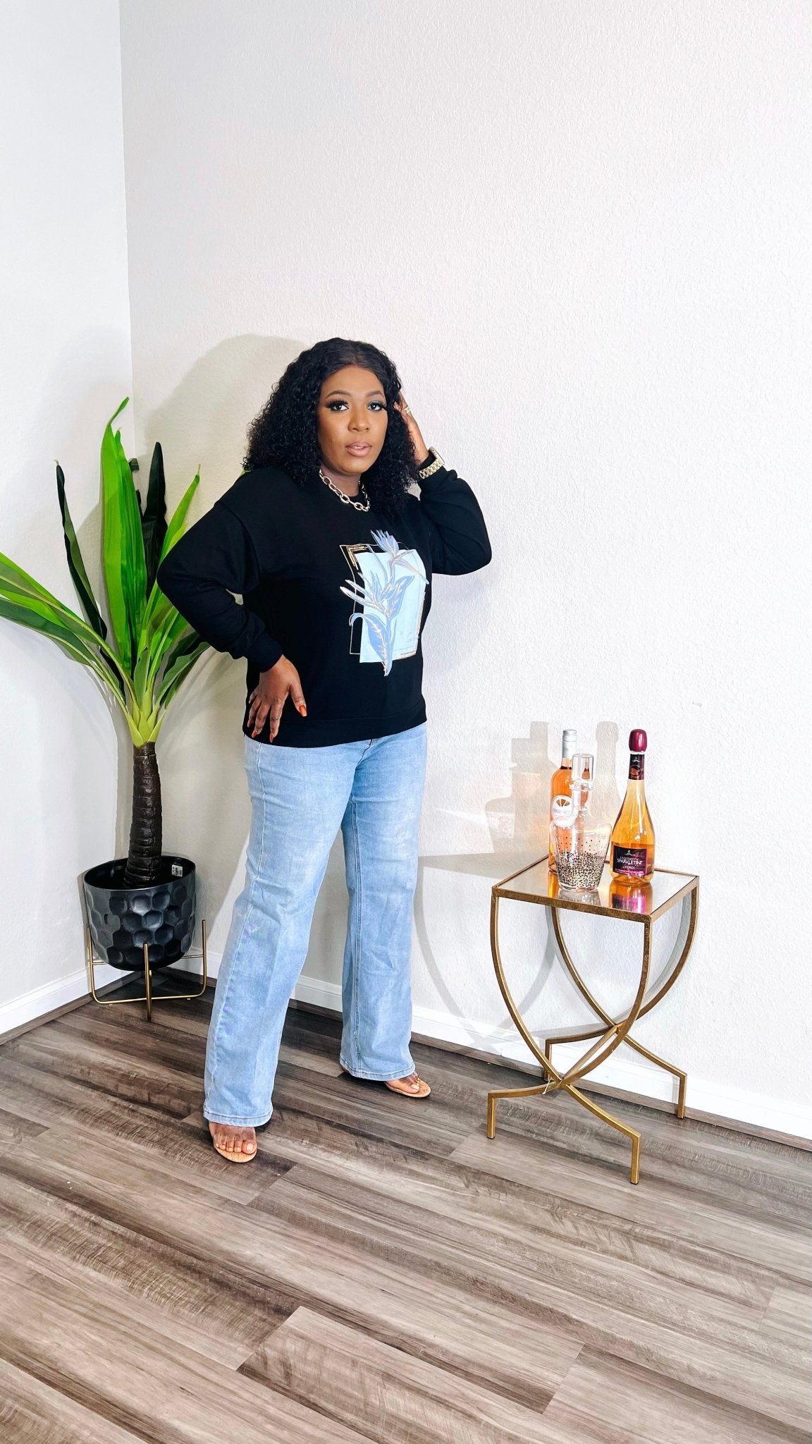 MONACO SWEATER TEESHIRT TOP - styletittudeapparelusa