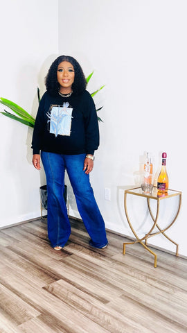 MONACO SWEATER TEESHIRT TOP - styletittudeapparelusa