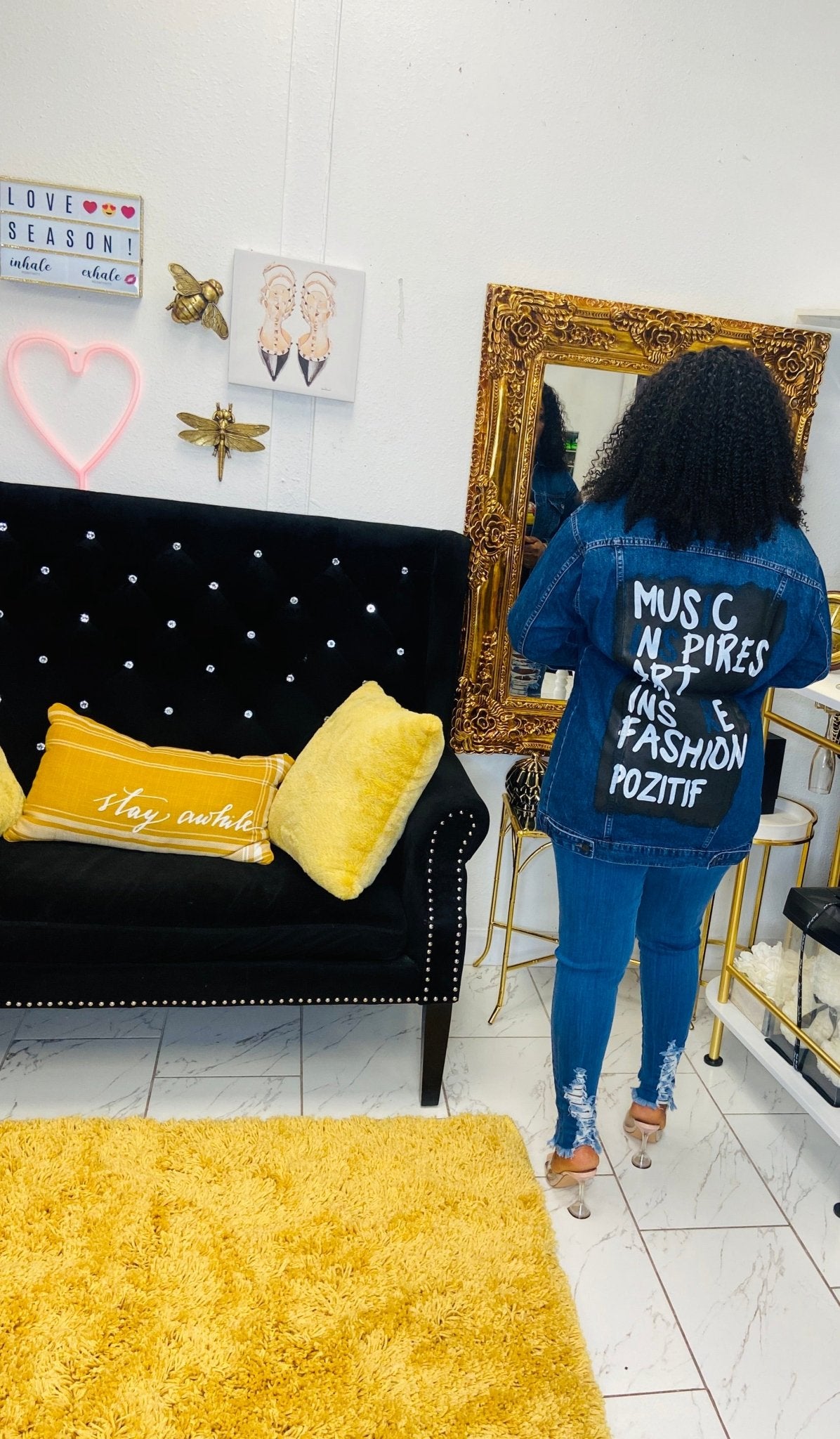 POSITIVE VIBES JACKET - styletittudeapparelusa