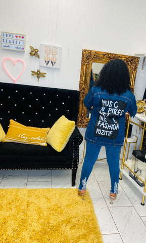 POSITIVE VIBES JACKET - styletittudeapparelusa
