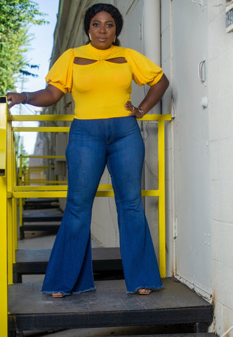 SAFFRON CITY TOP - styletittudeapparelusa