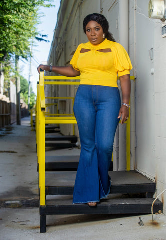 SAFFRON CITY TOP - styletittudeapparelusa
