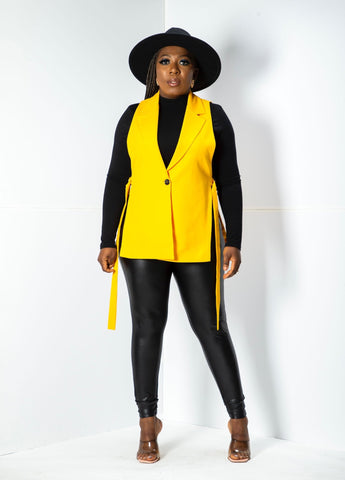 SLAYBOSS JACKET (Yellow) - styletittudeapparelusa