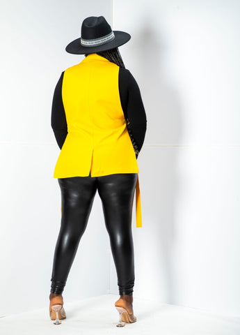 SLAYBOSS JACKET (Yellow) - styletittudeapparelusa