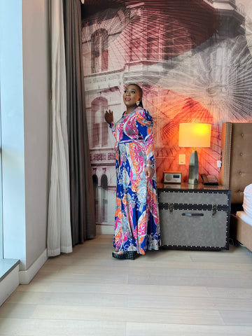 TAMEKA BOLD PRINT MAXI DRESS - styletittudeapparelusa