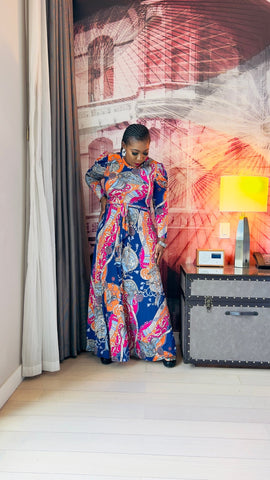 TAMEKA BOLD PRINT MAXI DRESS - styletittudeapparelusa