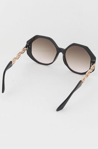 THEA Polygon Oversize Sunglasses UV400 Shades - styletittudeapparelusa