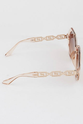 THEA Polygon Oversize Sunglasses UV400 Shades - styletittudeapparelusa