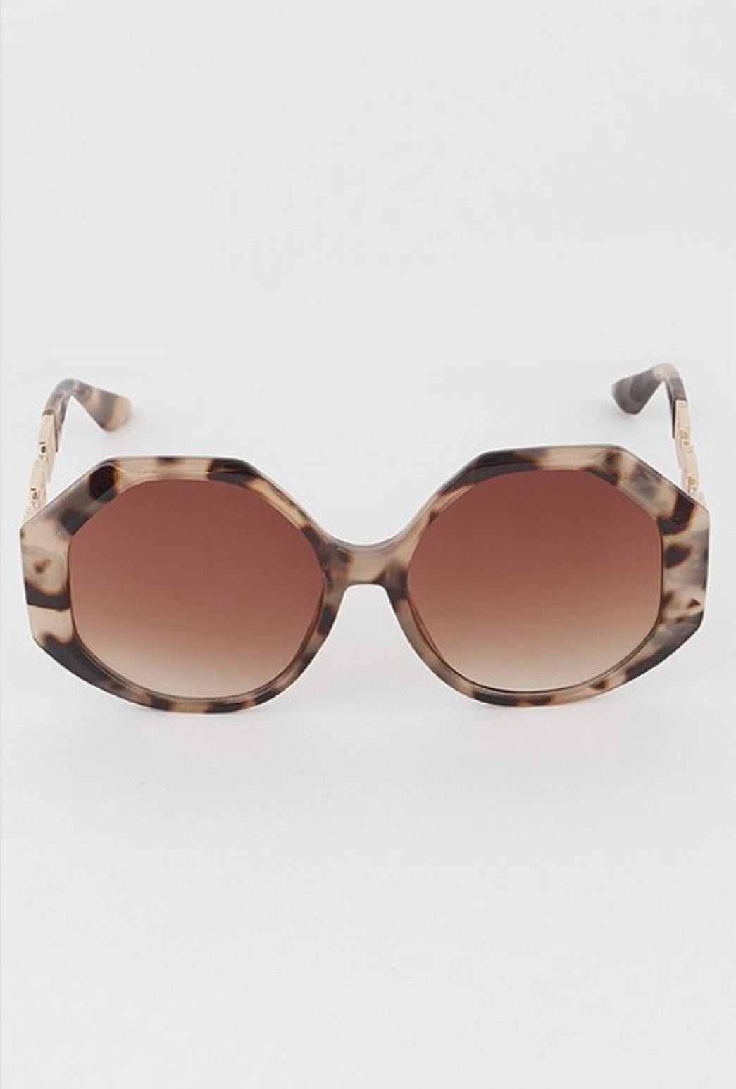 THEA Polygon Oversize Sunglasses UV400 Shades - styletittudeapparelusa