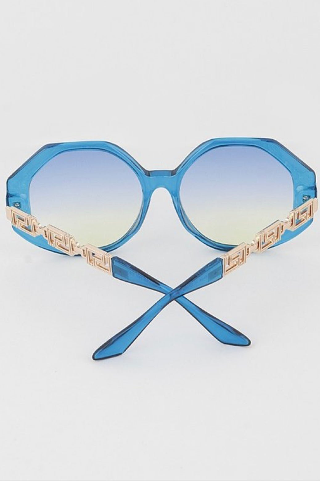 THEA Polygon Oversize Sunglasses UV400 Shades - styletittudeapparelusa